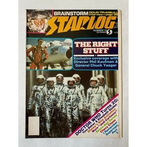 STARLOG #77 - 1983 December The Right Stuff On Cover VINTAGE